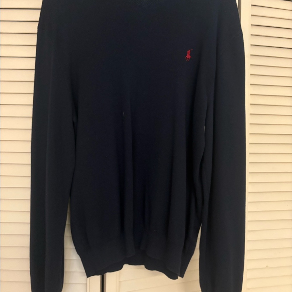 Ralph Lauren Dark Blue Crewneck Sweater
